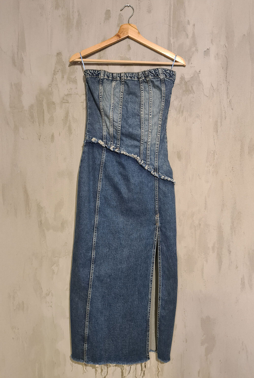 Vestido straple ZARA Talla S