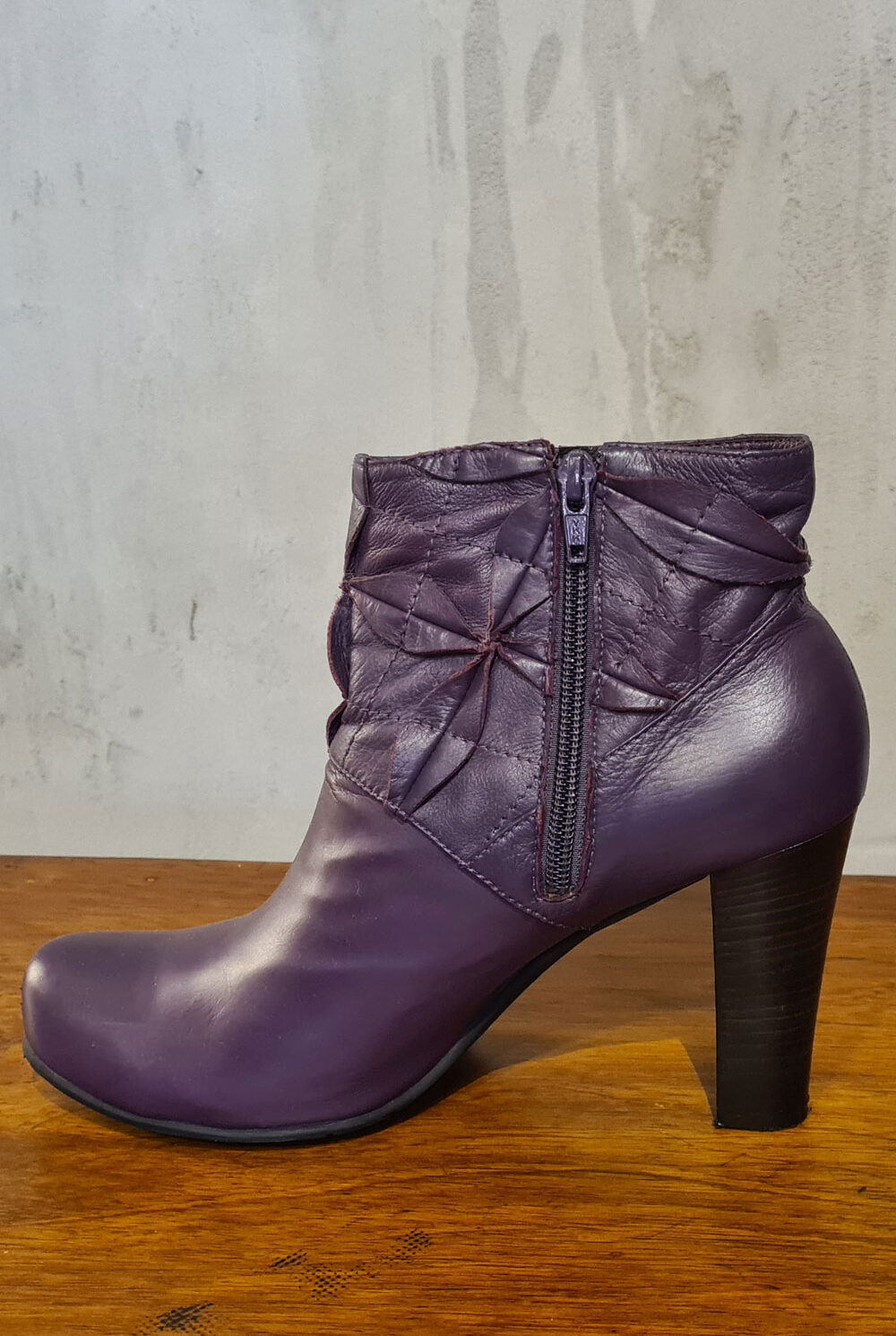 Botines morados FANCALTTI Talla 38