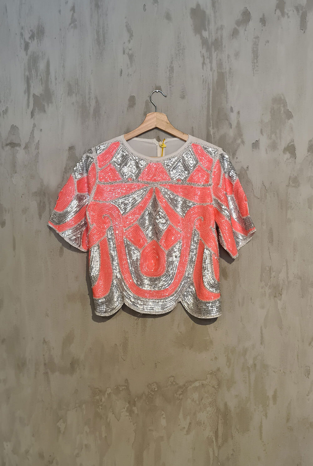 Camisa con lentejuelas