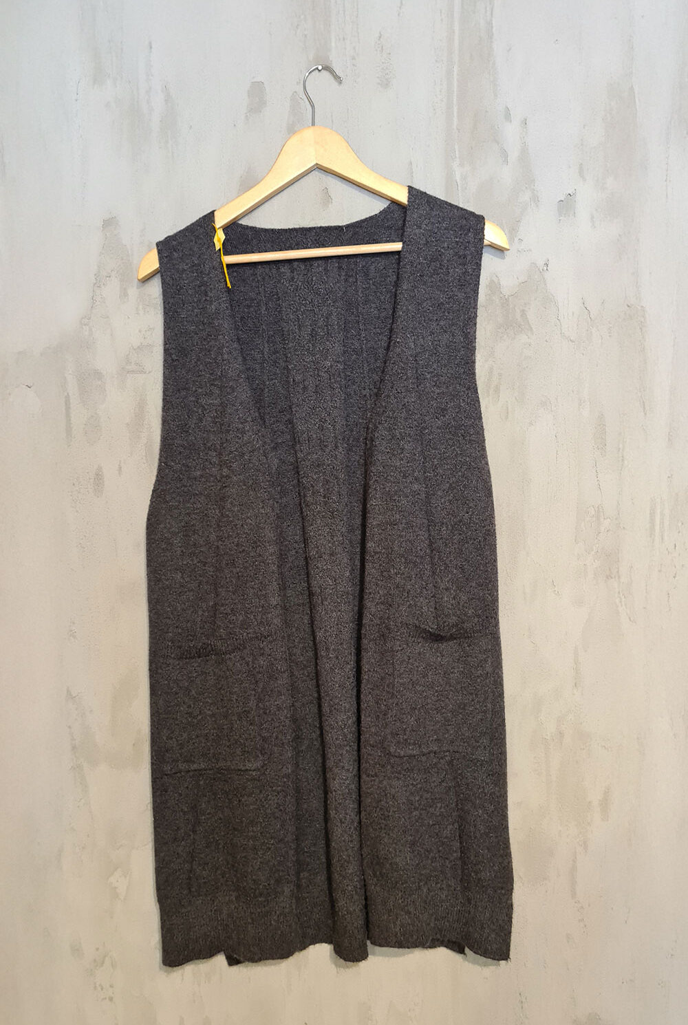 Chaleco gris Talla U