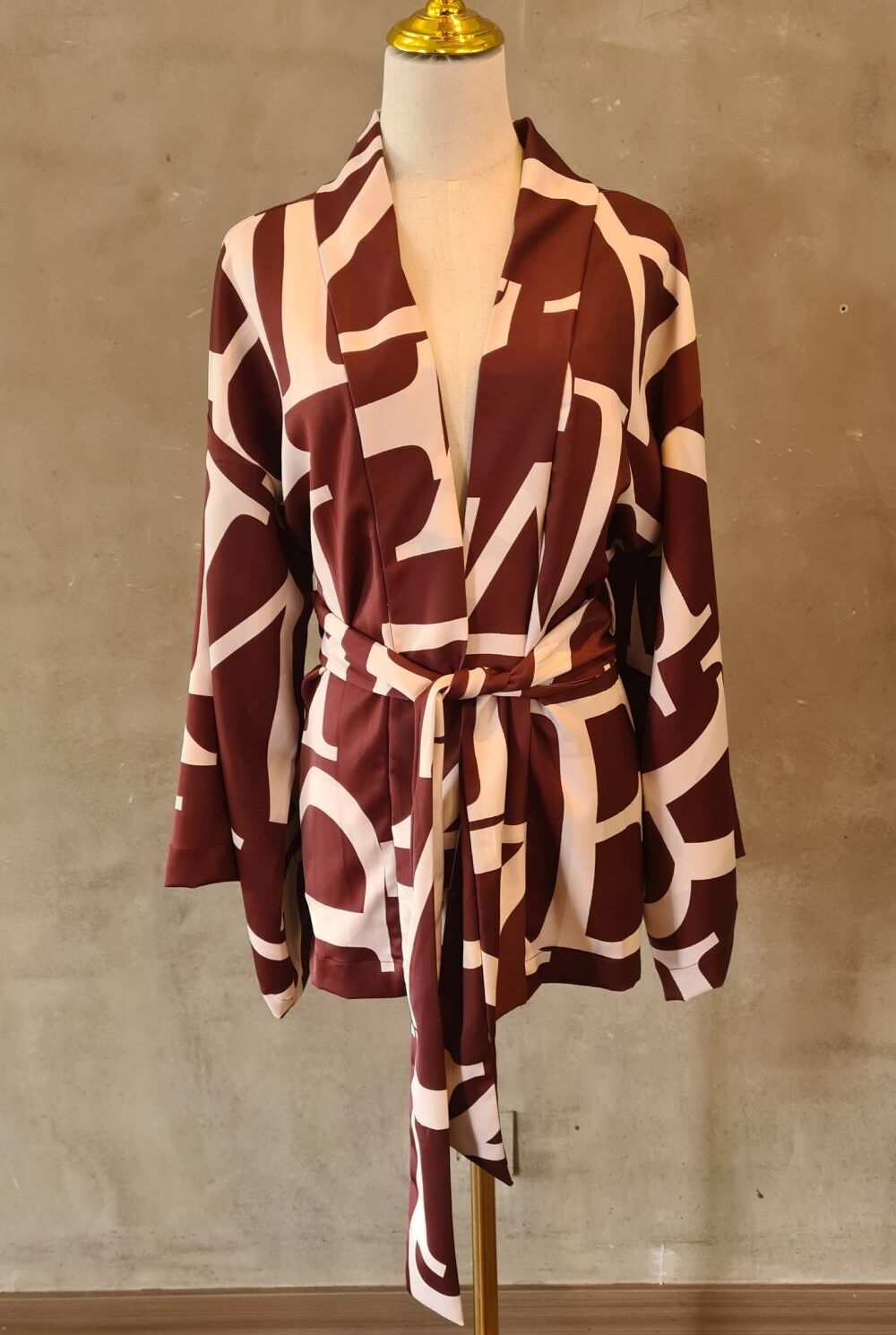 Chaqueta tipo bata corta AMODOMIO Talla S