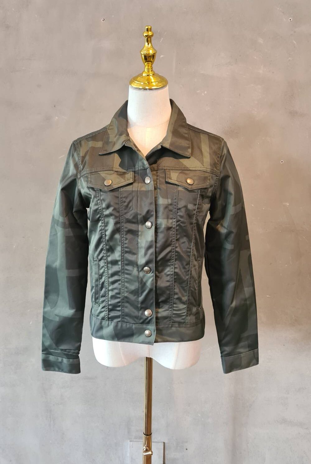 Chaqueta verde militar AMODOMIO Talla S