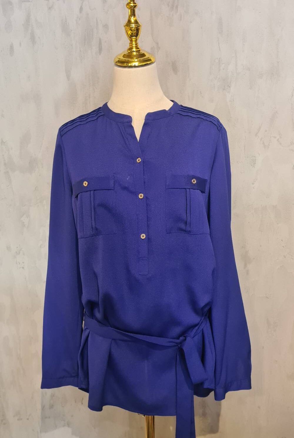 Blusa morada CALVIN KLEIN Talla M