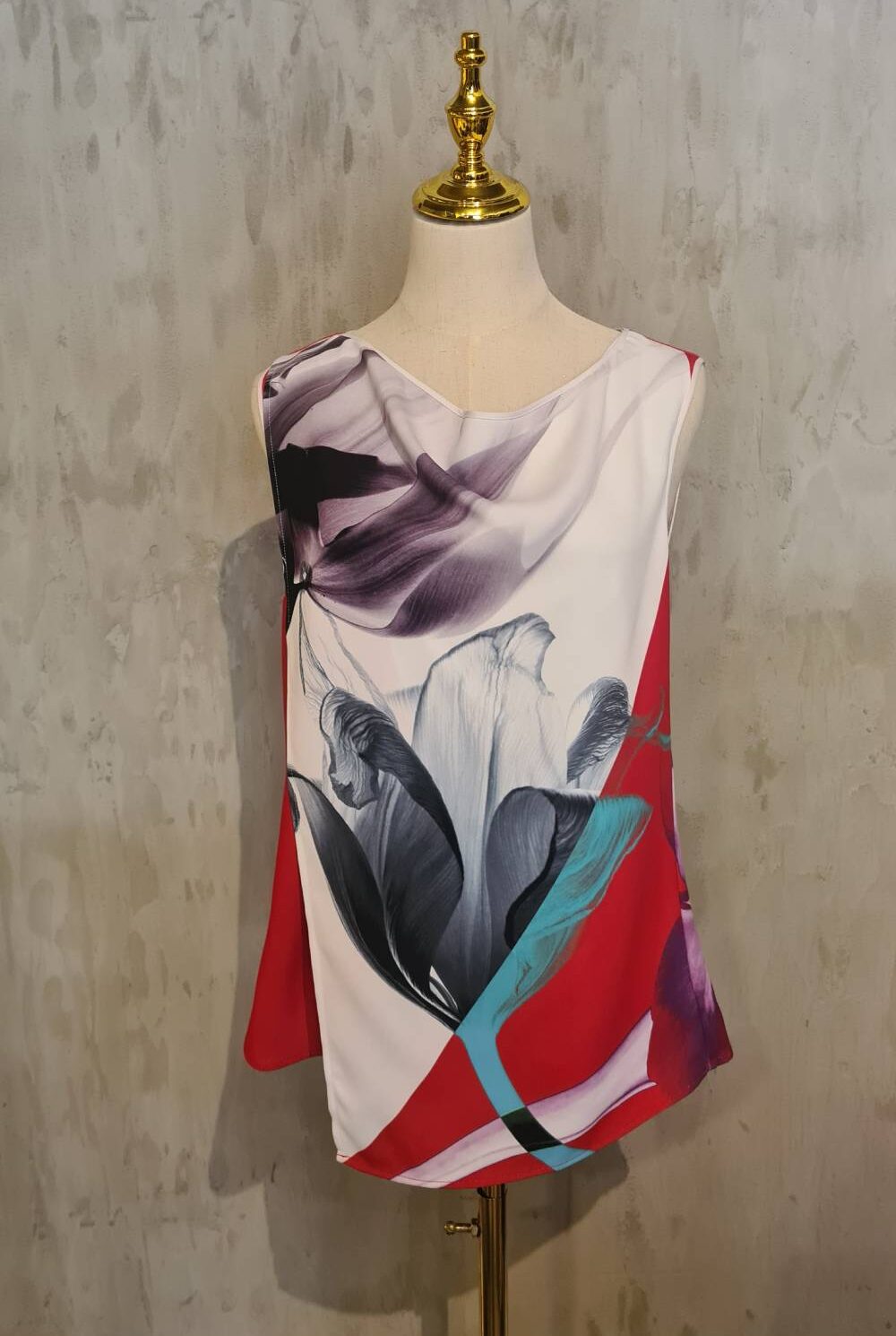 Blusa manga sisa rojo CLOVER CANYON Talla M