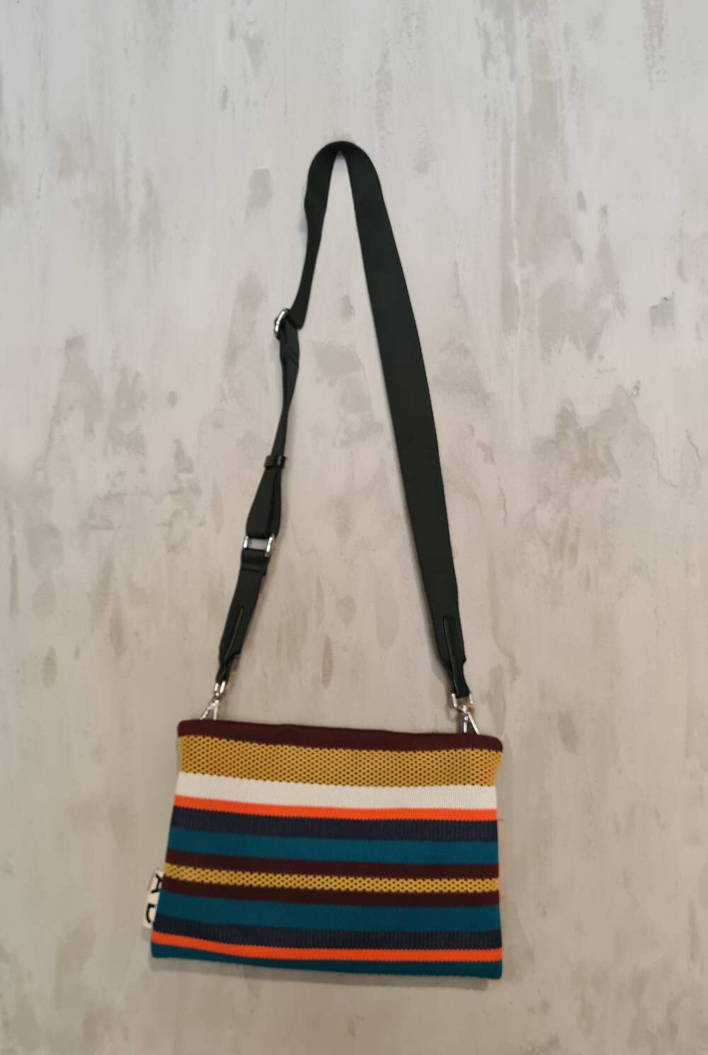 Cartera tela colores ADOLFO DOMINGUEZ