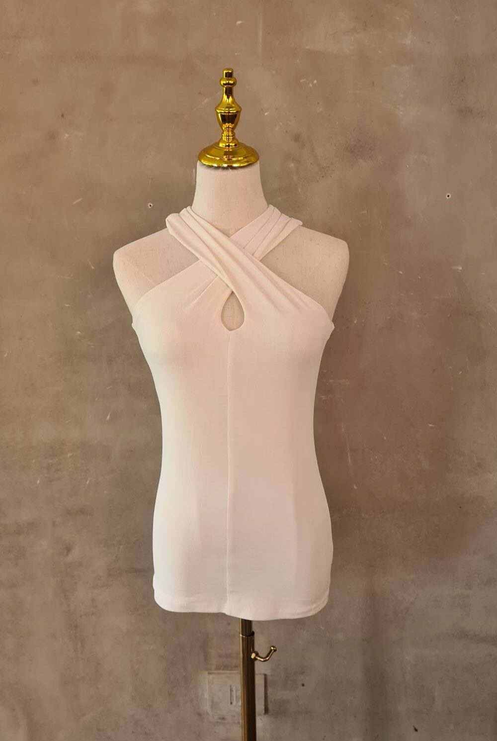 Conjunto hueso spandex MARIA ELENA VILLAMIL Talla 10