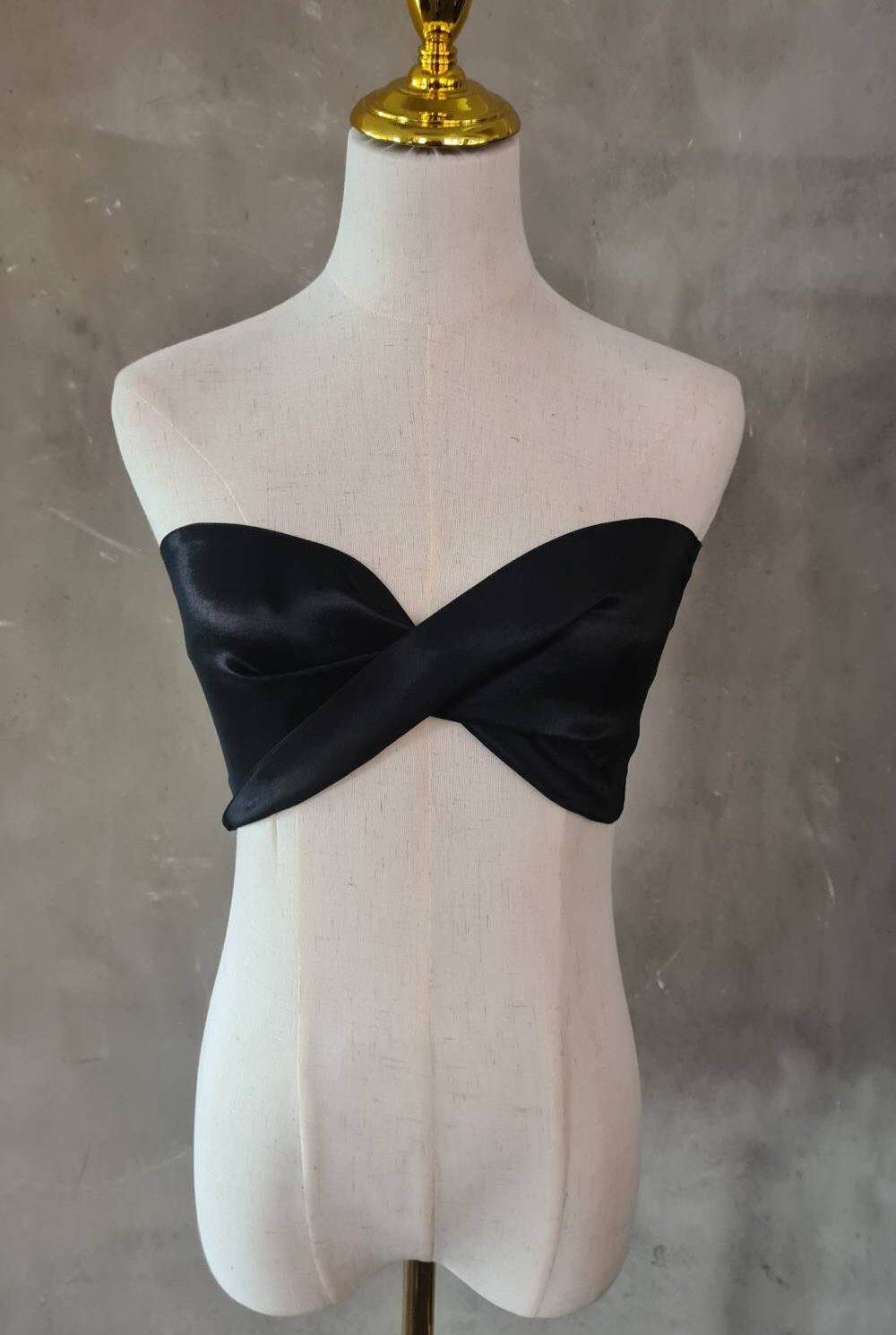 Straple negro doblado CAROLINA RONDEROS Talla 4