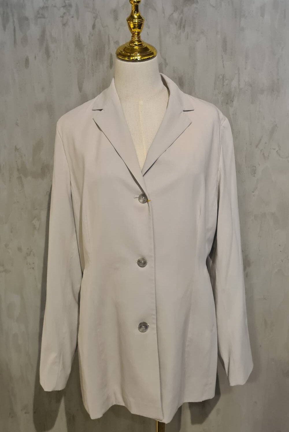 Chaqueta color hueso BANANA REPUBLIC Talla 14