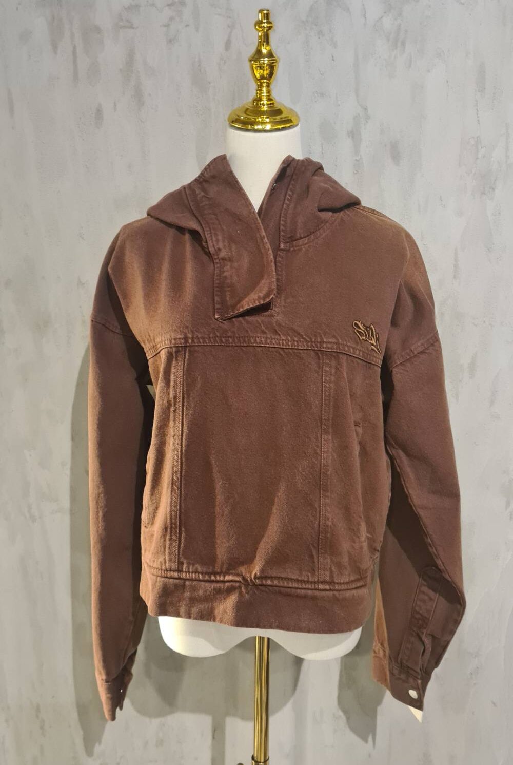 Chaqueta jean café SIADY