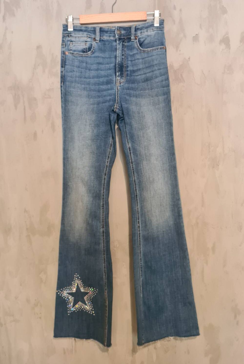Pantalón estrella brillante STRADIVARIUS Talla 36